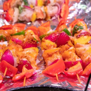 Brochette de poisson